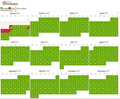 Ihr eigener Belegungskalender