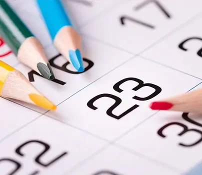 Die Belegung immer im Überblick